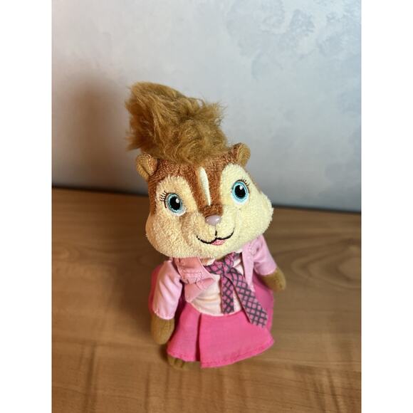 Ty Alvin and the Chipmunks Brittany Beanie Baby Plush Stuffed Animal - Picture 2 of 9